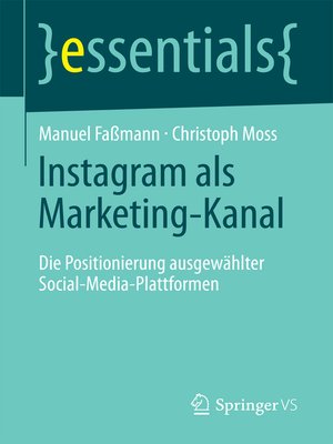cover image of Instagram als Marketing-Kanal